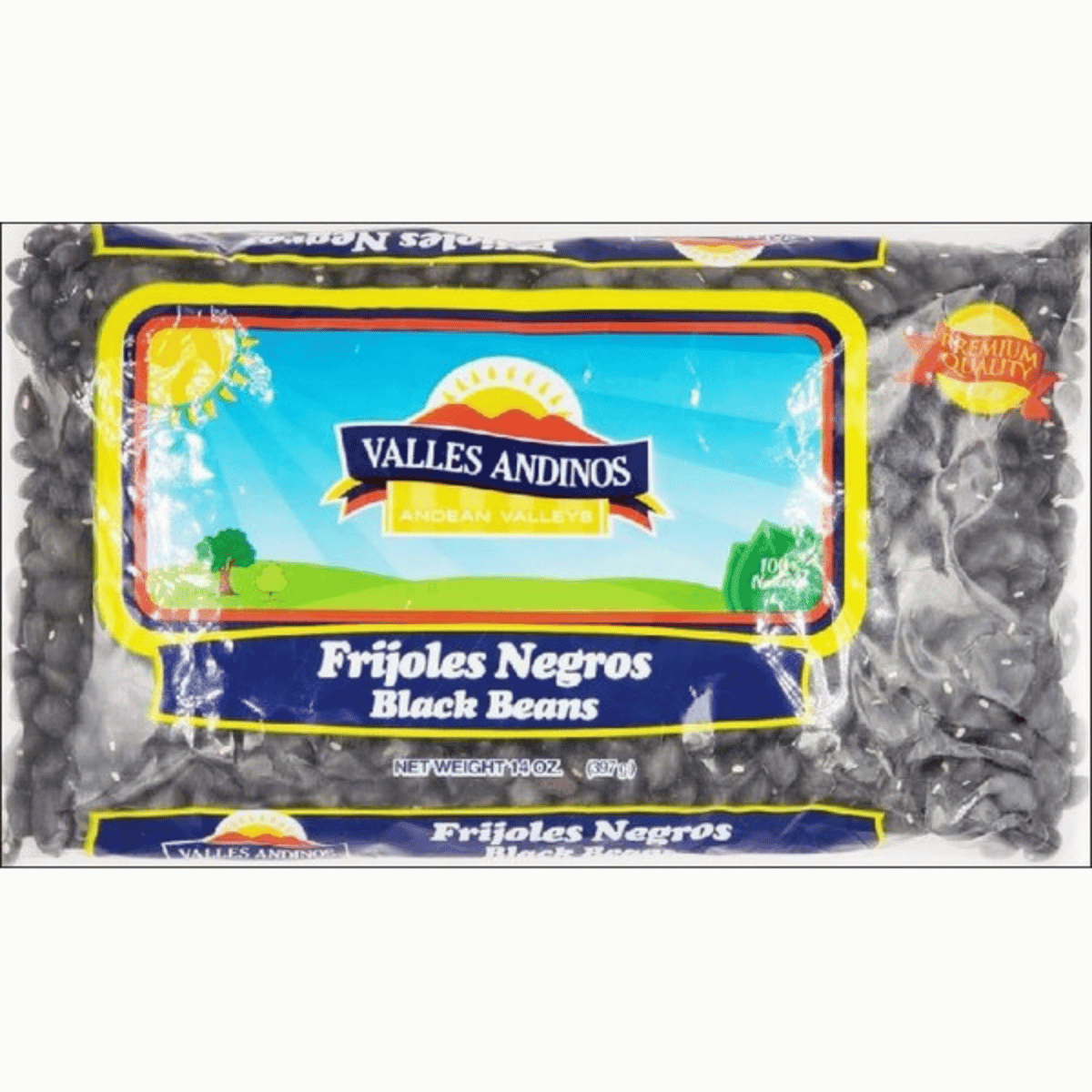Diseño sin título - 2025-09-12T132611.565 Frijoles Negros Valles andinos 397gr - Imagen 1