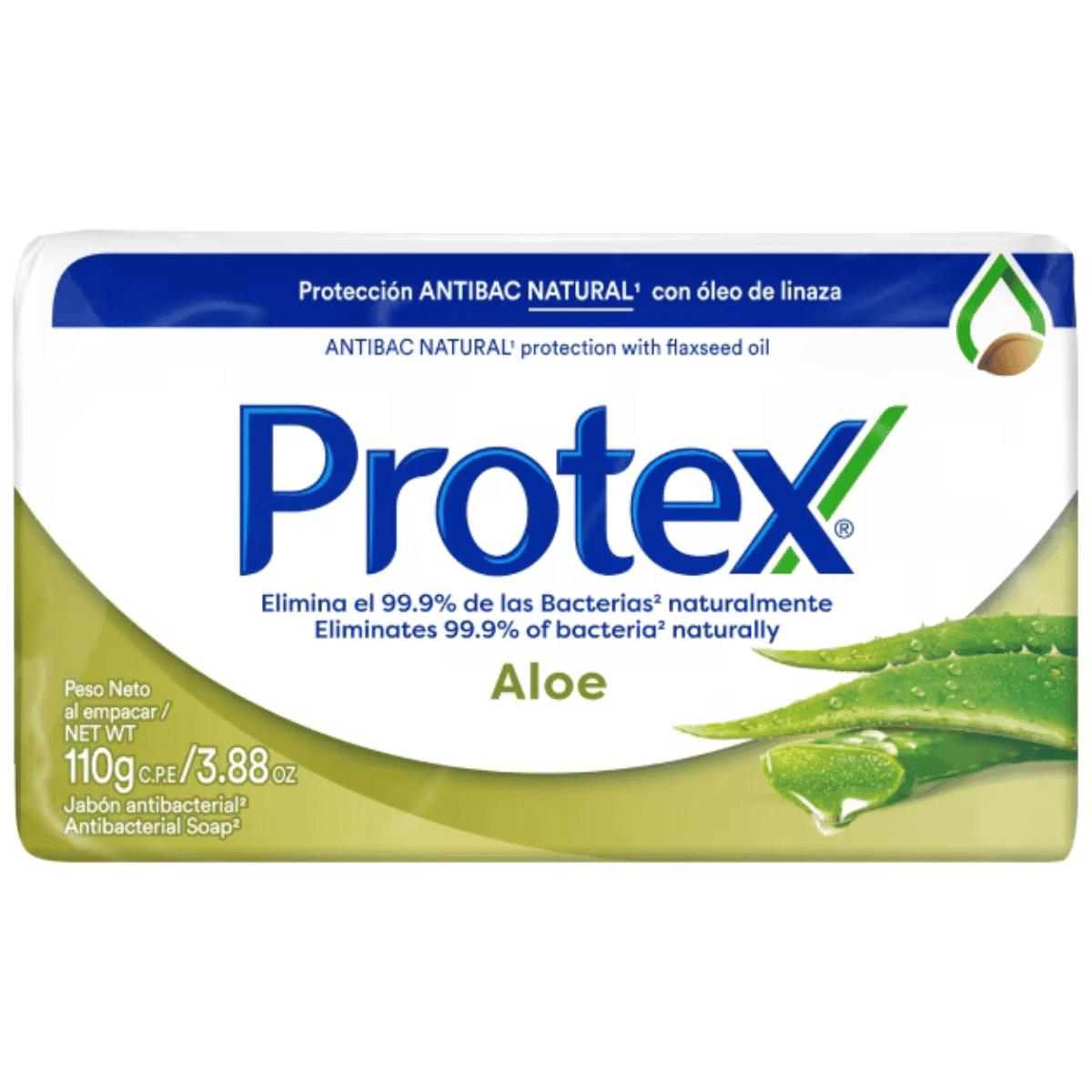 Diseño sin título (37) Jabon Protex Aloe 110gr - Imagen 1
