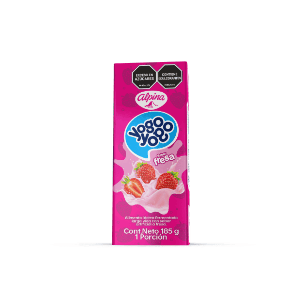 Diseño sin título (59) Yogo yogo alpina fresa 185ml - Imagen 1