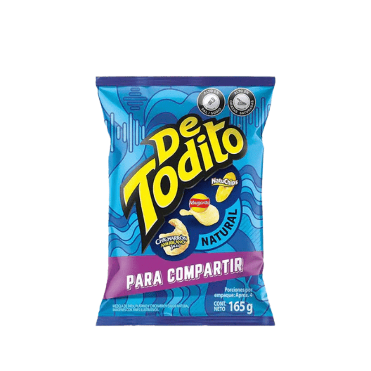 Diseño sin título (7) De todito Natural 165gr - Imagen 1